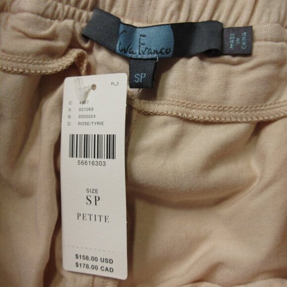 NWT Anthropologie Eva Franco Fernanda in Rose Floral Daisy Sequined Joggers SP - Picture 5 of 7